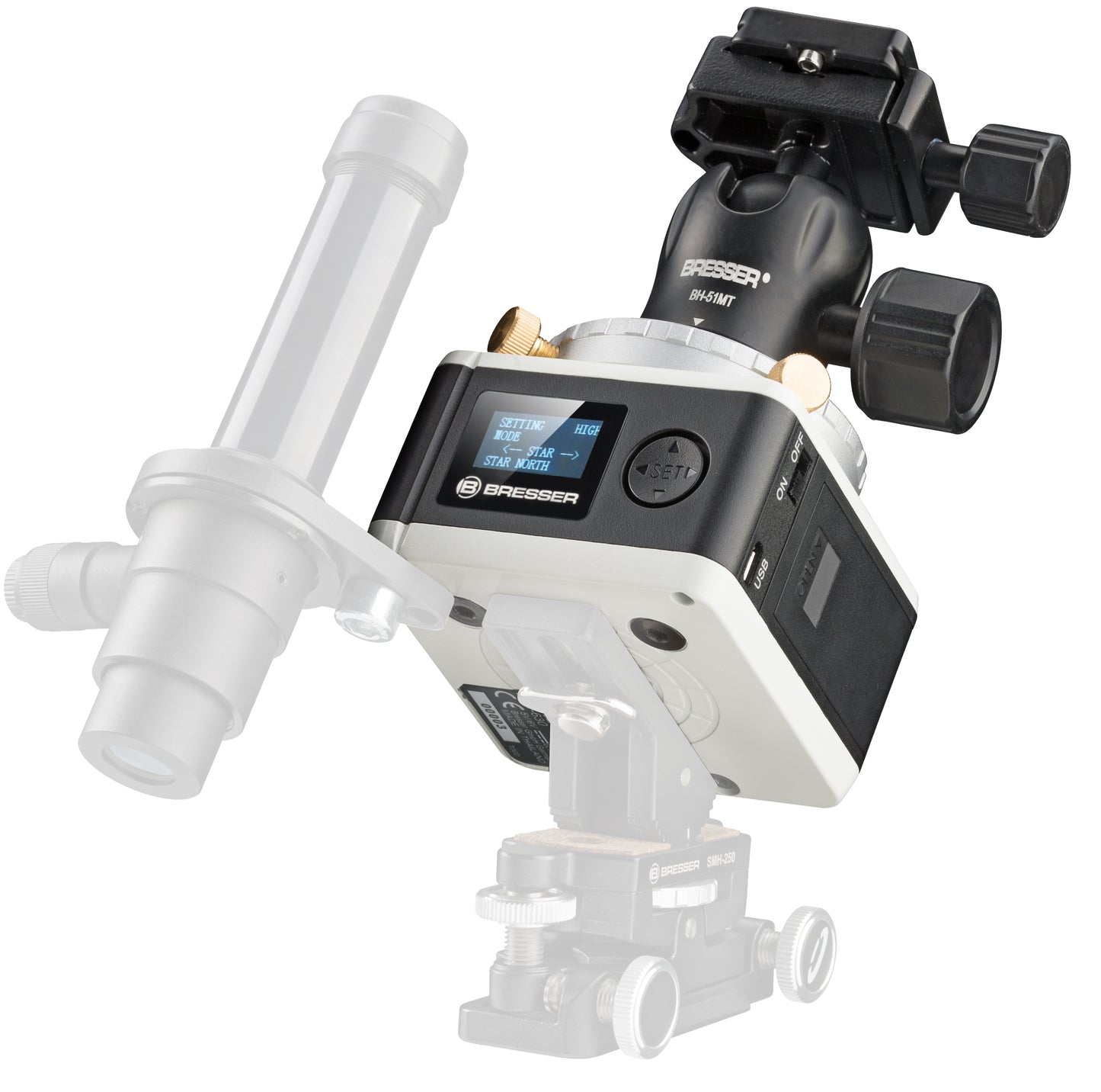 BRESSER StarTracker PM-100 ljósmyndastæði + pólsjónauki og polar wedge